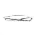 Image 3 of Pandora Signature Charm Bangle; Silver; | Ø 65 mm