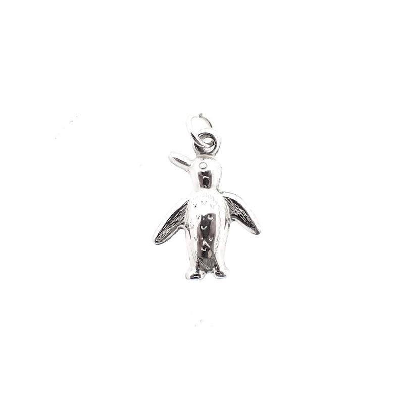 Image 1 of Silver charm; Penguin