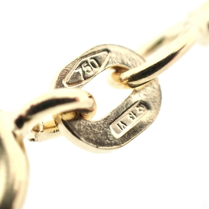 Image 7 of 18K Gold Venetian Link Chain | 50cm