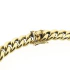 Image 3 of Gold gourmet link bracelet