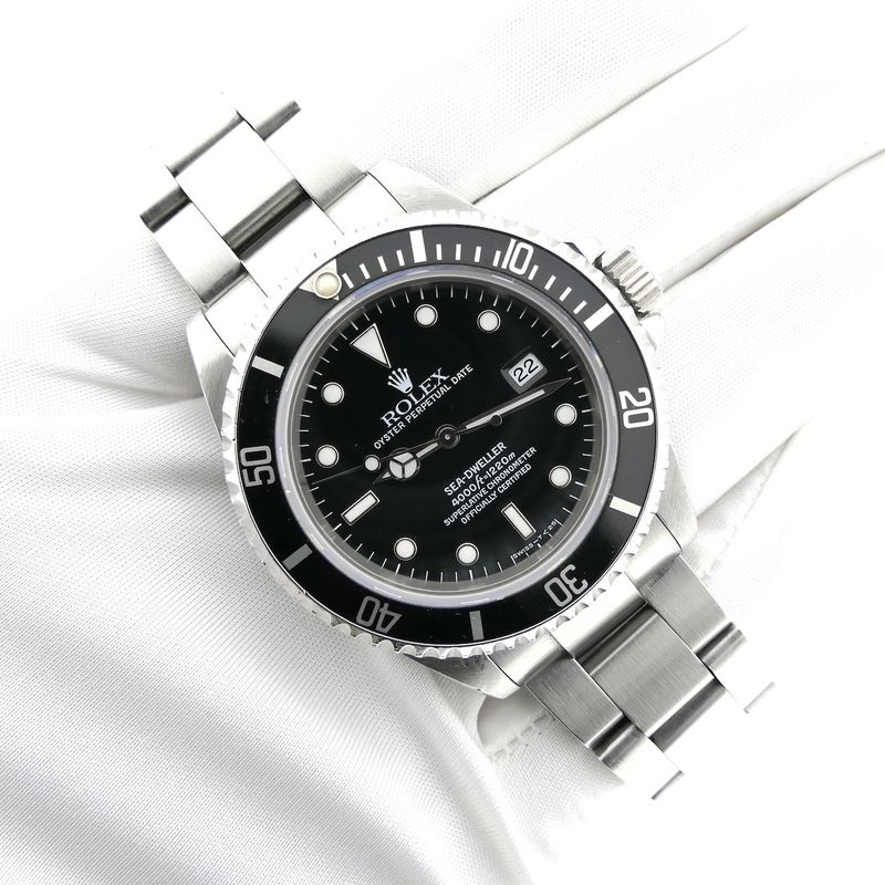 Image 7 of Rolex Sea Dweller 16600; Automatic diving watch in full set