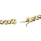 Image 5 of Two-tone gold fantasy link necklace