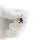 Image 12 of 18K Gold Pendant with Enamel | Faith, Hope, and Love