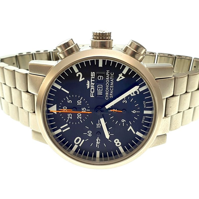 Image 3 of Fortis Spacematic Chronograph; Men's wristwatch