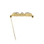 Image 8 of Antique gold brooch with garnet