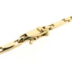 Image 5 of Gold Bar Link Necklace with Zirconia