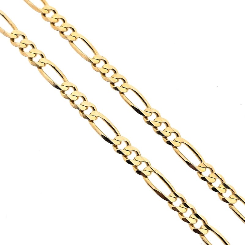 Afbeelding 3 van Gouden Figaro schakelketting