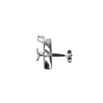 Silver pendant of a sports plane Image 1 of Silver pendant of a sports plane
