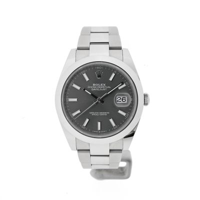 Image 1 of Rolex Datejust 41mm 'Rhodium' 126300; Automatic men's watch