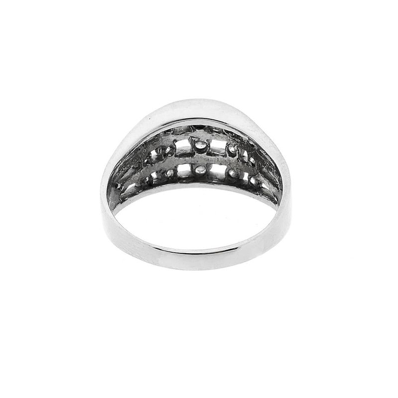 Image 4 of White gold ring with diamond; 1.02 ct.