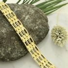 Image 2 of Gold tank link bracelet.