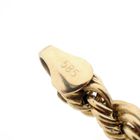 Image 10 of Gold twisted link chain | 51.5 cm