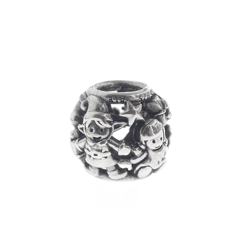 Image 3 of Pandora charm; Silver; Christmas Icons