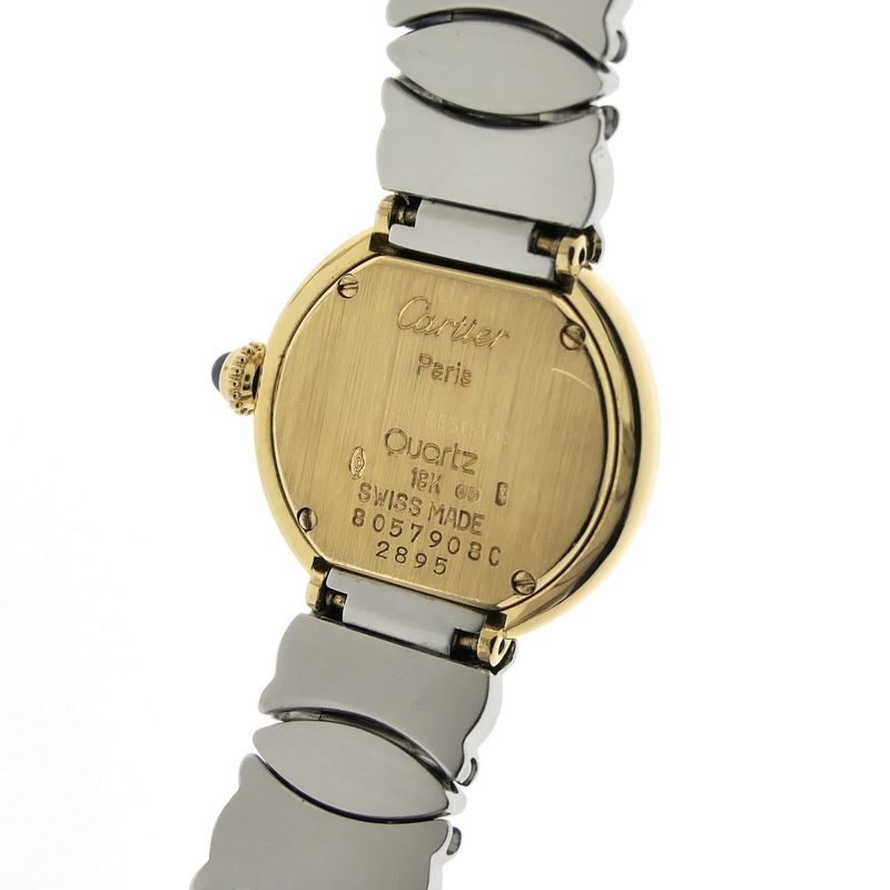 Image 9 of Cartier Colisèe Baignoire 8057908C; 18k gold ladies' watch
