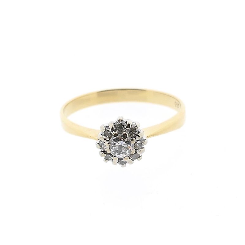 Image 3 of Gold Ring with Zirconia