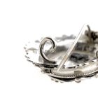 Image 8 of Silver brooch with filigree technique | Vintage/antique