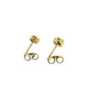 Image 5 of 18 ct. Gold stud earrings with diamond | 0.16 ct.