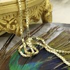 Image 2 of Golden Venetian link chain | 50.5 cm