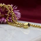 Afbeelding 2 van Gouden jasseron schakelketting