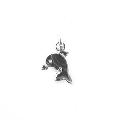 Silver pendant; Dolphin Image 1 of Silver pendant; Dolphin