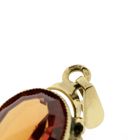 Image 5 of Vintage gold pendant with citrine