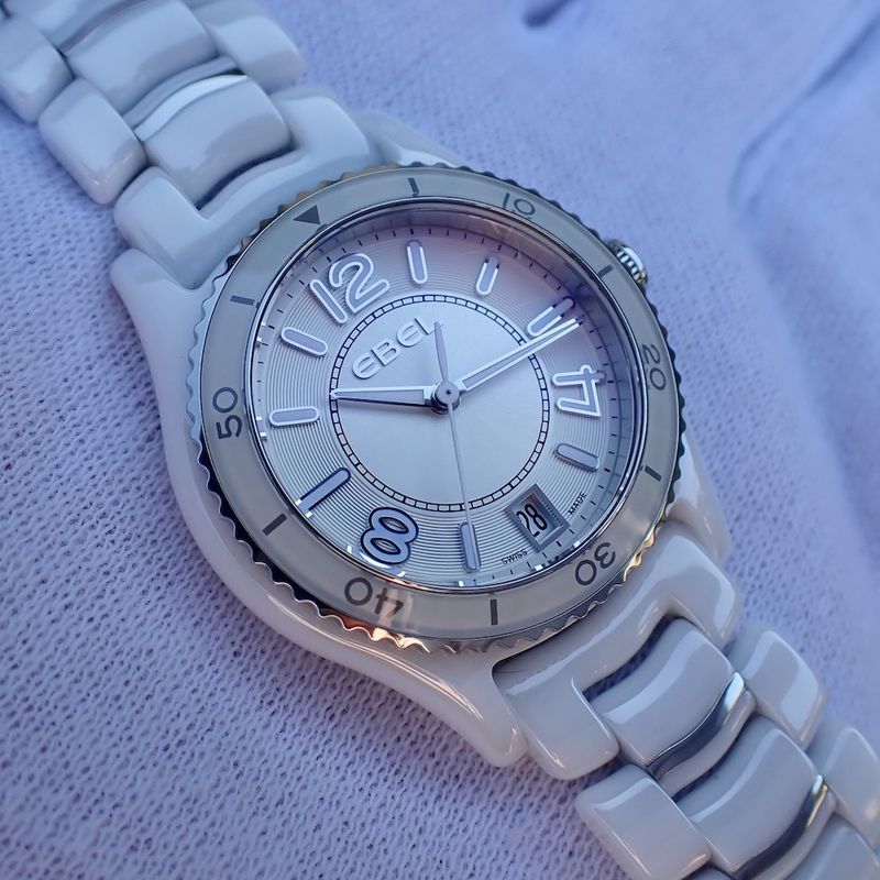 Image 10 of Ebel X1; Ceramic women's watch