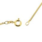 Image 4 of Gold gourmet link chain | 45.5 cm