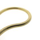 Image 3 of Gold snake link necklace