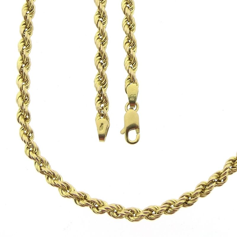 Image 3 of Gold twisted link chain | 40-80 cm