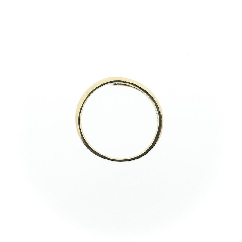 Image 8 of Gold solitaire ring with zirconia; Assos