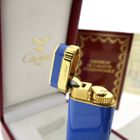 Image 12 of Vintage Cartier 'must de Cartier' Lighter/Briquets - Blue Lacquer - Includes original box and papers