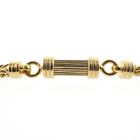 Image 4 of Exclusive gold foxtail link necklace