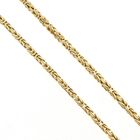 Image 5 of Gold square king chain | 80 cm