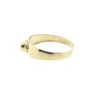Image 6 of Gold solitaire ring with zirconia