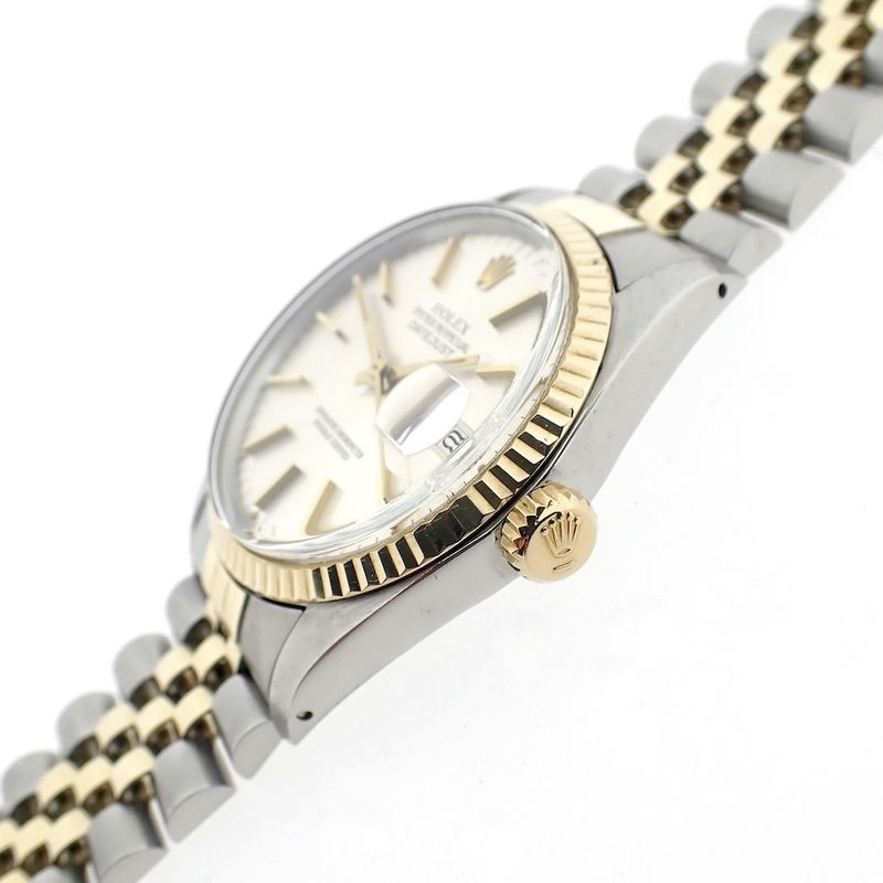 Image 16 of Rolex Datejust 16013; Steel/gold men's watch
