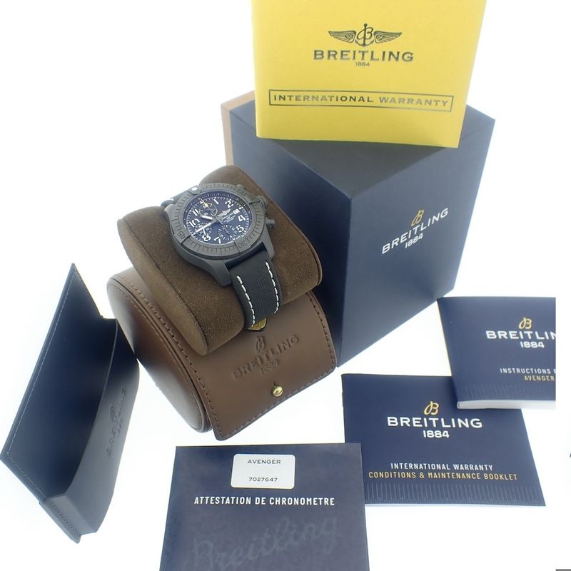 Image 4 of Breitling Avenger Night Mission 45 Chronograph Men's Watch