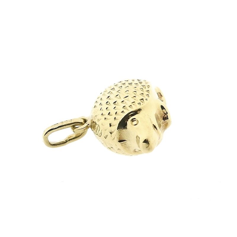 Image 9 of Golden hedgehog pendant
