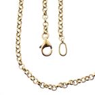 Image 1 of Gold jasseron link chain | 54.5 cm