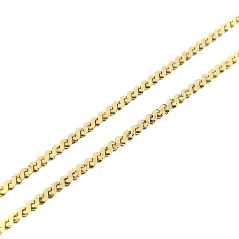 Image 7 of 18K Gold S-link Chain | 52.5 cm