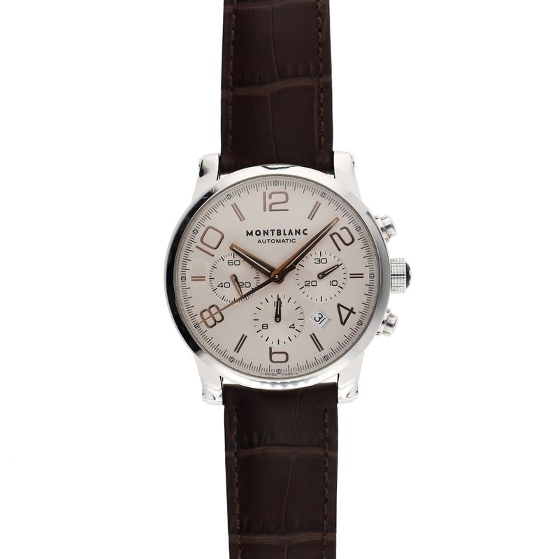 Image 20 of Montblanc Timewalker Chronograph 7069; Automatic men's watch