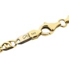 Image 4 of Two-tone gold fantasy link necklace; Men's | 64.5 cm