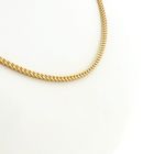 Image 7 of Square Fox Tail Chain; 14 Karat; 45.5 cm