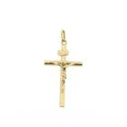 Image 1 of 9 Carat Cross Pendant with Corpus | INRI