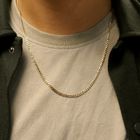 Image 8 of 9 carat gourmet link chain | 59 cm