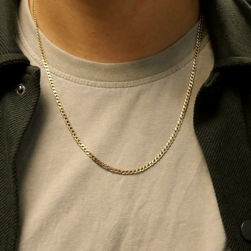 Image 8 of 9 carat gourmet link chain | 59 cm