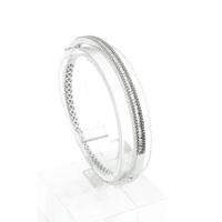 White gold Tirisi bracelet with diamonds; Size S/M