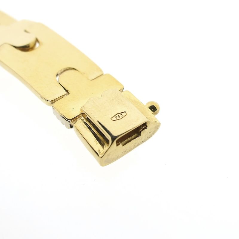 Image 5 of Two-tone gold fantasy link necklace