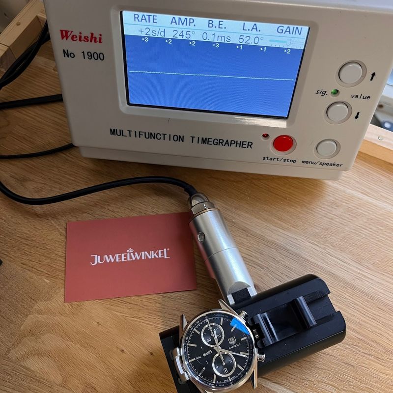 Image 18 of TAG Heuer Carrera Calibre 1887 CAR2110-4; Chronograph men's watch