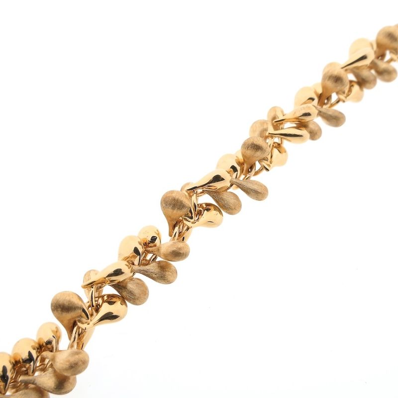 Image 9 of Bicolor gold Nanis Trasformista bracelet; 20.5 cm