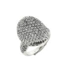Image 1 of White gold cocktail ring with diamonds 0.90 ct.